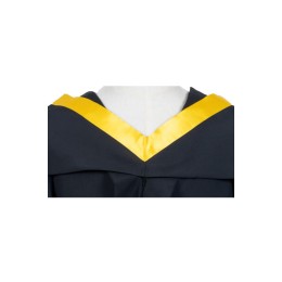 Tailor made bachelor's business administration graduation gown of Shue Yan University of Hong Kong Black Square hat yellow shoulder strap shawl DA238 Tailor made bachelor's business administration graduation gown of Shue Yan University of Hong Kong Black Square hat yellow shoulder strap shawl DA238